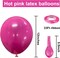 Hot Pink Latex Party Balloons, 100 Pack 12 inch Round Helium Pink Balloons for Valentine's Day Wedding Birthday Party Backdrop Decorations